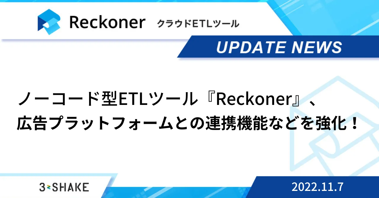 広告プラットフォームとの連携機能が強化されました。サムネイル